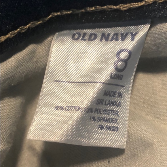 Old Navy the Flirt jeans size 8 long - Picture 8 of 8